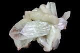 Zoned Apophyllite Crystals With Stilbite - India #72088-1